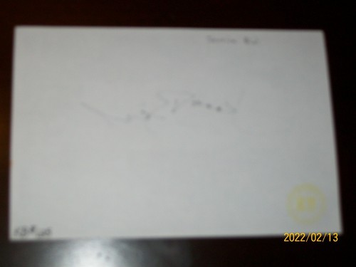 JESSICA BIEL "TEXAS CHAINSAW MASSACRE" SIGNED AUTOGRAPHED 4X6 INDEX CARD KB#125 - Picture 2 of 3