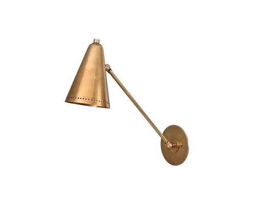 Wall Mid Century Modern Raw Brass Handmade Sputnik Wall light Fixture - Picture 2 of 6