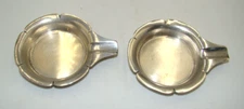 Pair of Frank W. Smith Sterling 89-5 Ashtrays