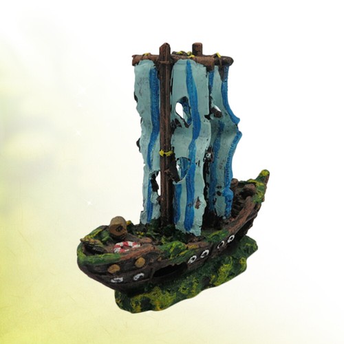 Soldes Segelboot -Landschaftsbauhandwerk Aquarium Aquariumschmuck