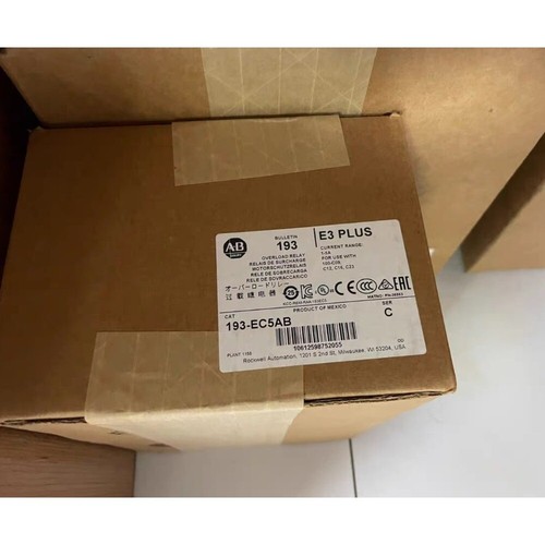 New AB 193-EC5AB Overload Relay E3 Plus w/ Voltage Monitoring US Free Tax - Picture 1 of 12