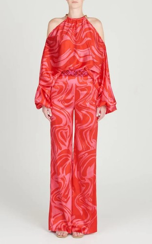 Hosen-Sets zweiteiliges Set Damen Oberteile weites Bein Hosenanzüge 2-teilig Outfits - Bild 16 von 37