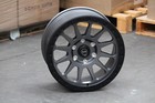 JEEP WRANGLER (5-4.5") 18"x9J RUFFROADS Wheels Gunmetal/BLK ZERO offset Qty:4