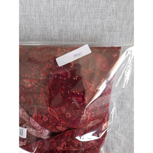 Croft & Barrow Women XL All Over Paisley Pure Rayon V Neck Pullover Top Blouse - Picture 8 of 11