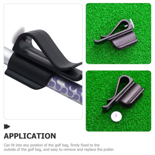 14 Pcs Golf Club Clip Accessory Holder for Bag Spring Loaded Clips Man - 第 5/12 張圖片