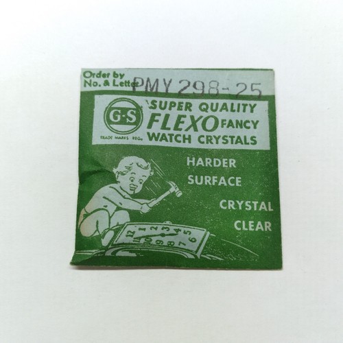 PMY Serie G-S Flexo Sostituzione Orologio Fantastico Parte Cristallo Acrilico NOS-Varietà G1 - Foto 24 di 27