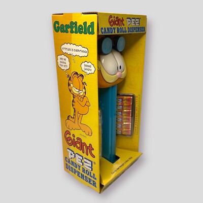 PEZ ペッツ　ジャイアント　ガーフィールド LOT 4 PEZ Garfield the Cat 12” giant retired talking +