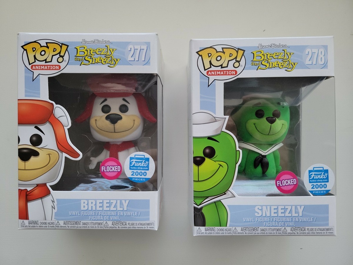 FUNKO POP! Hanna Barbera BREEZLY #277 & SNEEZLY #278 LE 2000