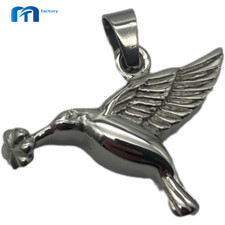 Hummingbird Cremation Jewelry Love Bird URN Necklace Memorial Keepsake Pendant