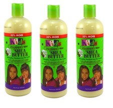 BL Africas Best Kids Originals Shea Butter Detang Lotion 16oz X 3 Packs