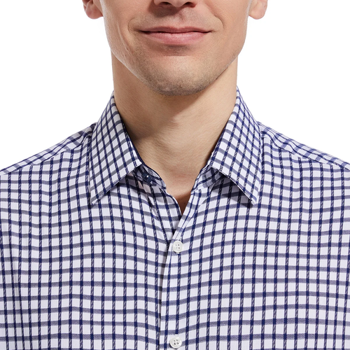 Duchamp Men's Tailored Fit Dress Shirt - Picture 12 of 58
