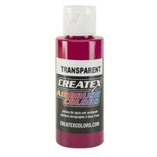 Createx Airbrush Colors 5122-02 Transparent Fuchsia 2 oz. Airbrush Paint