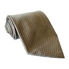 ZADI ANDREW'S TIES Men's 100 Silk Necktie ITALY Designer Polka Dot 57Lx4W EUC