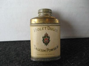 mini talcum powder