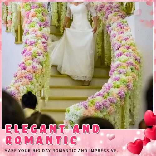 12 Stunning Wisteria Flower Garlands - DIY Craft or Wedding Decoration Solution - Picture 4 of 9