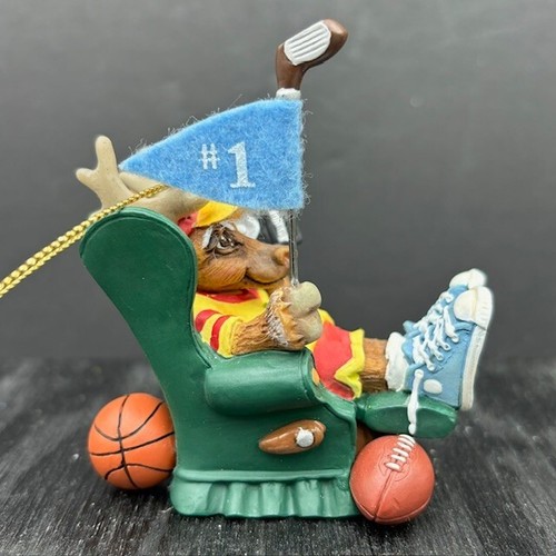 Hallmark Keepsake Holiday Navidad Ornamento Go Teams Reno Deportes Fan 2004 - Imagen 6 de 10