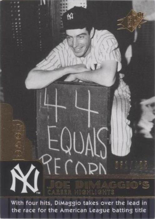 2009 SPx - Joe DiMaggio #JD-33 - 1 of 1