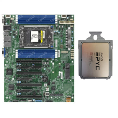 AMD epyc 7443p+Supermicro h12ssl-i 2.85G 24core 48 thread 128MB 200W Combination