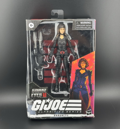 Hasbro G.I. Joe Classified #19 Baroness 6” Snake Eyes Movie Action Figure DMG