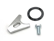 Small & Big Block Chevy Distributor Clamp & Gasket Hold Down SBC BBC HEI Chrome
