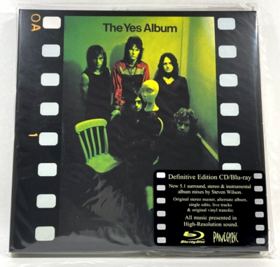 NEW Yes - Yes Album Definitive Edition CD+Blu-ray Audio 5.1