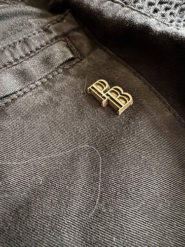 Pierre Balmain vintage zipper womans black jeans avant-garde - Picture 13 of 15