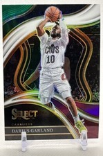 Darius Garland 2023-24 Panini Select #250 Courtside Green White Purple Prizm