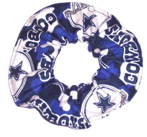 NFL Football Team Fabric Hair Scrunchie or 2 Mini Scrunchies Pick Your Team - Picture 24 of 155