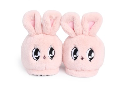 wc x estherlovesyou bunny slippers