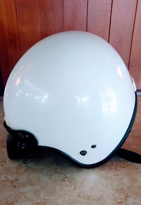 Vintage Arthur Fulmer AF-20 Dot White Helmet - New Old Stock With