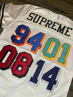 SS14 SUPREME CHAMPIONSHIP YEARS FOOTBALL TOP JERSEY WHITE SS14 SUPREME CHAMPIONSHIP YEARS FOOTBALL TOP JERSEY WHITE