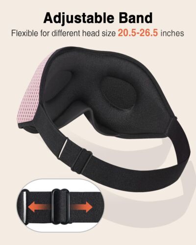 MABAO Sleep Mask for Side Sleeper Eye Mask for Sleeping Women Men 3D Contoure... - Picture 6 of 7