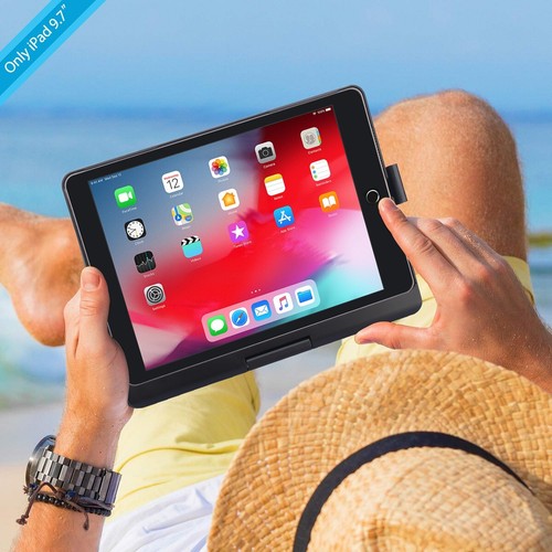 Bluetooth 5.0 Keyboard Case for 2024 iPad Air 13 M2 iPad Pro 11" 12.9" (iOS 13+) - Picture 4 of 16