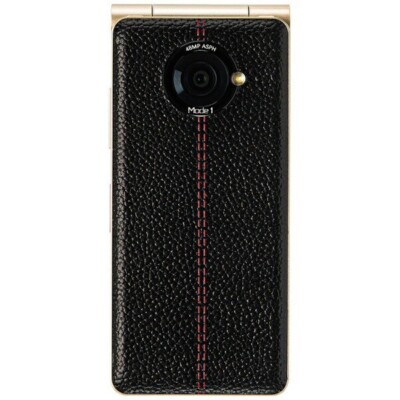 FREETEL MODE 1 RETRO II 2 MD-06P BK Black Android Flip Phone