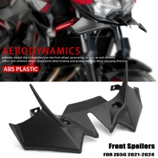 New Sport Downforce Naked Front Spoilers Aerodynamic Wing Kit For KAWASAKI Z650