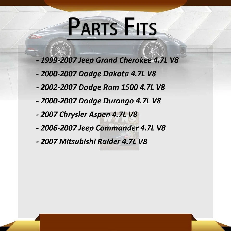 1x Junta de montaje del cuerpo del acelerador de inyección de combustible para Dodge Dakota 4,7 L 2000-2007 Foto 2 de 4