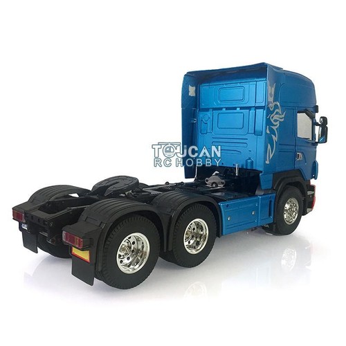 TOUCANRC Customized 1:14 RC Highline Tractor Truck Painted Truck Light Sound - Picture 6 of 12