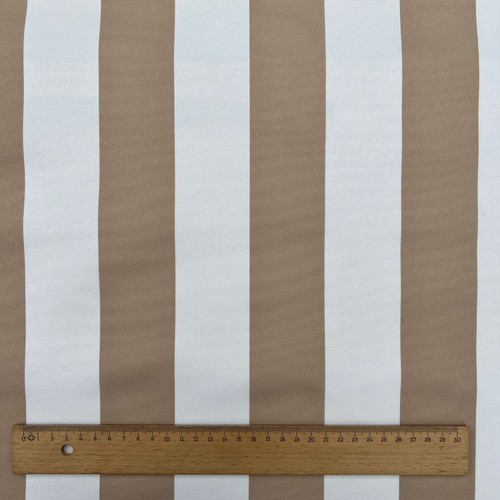 Striped Heavy Duty Water UV Resistant Outdoor Garden Canvas Awning Gazebo Fabric - Picture 41 of 78