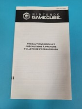 Nintendo Gamecube Health And Safety Precautions Booklet White C/Pm-dol-usa-2
