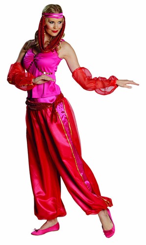 Jeanie orientalisches Bauchtanz Kostüm Damen Orient Gr.36 Karneval Fasching - Bild 2 von 3