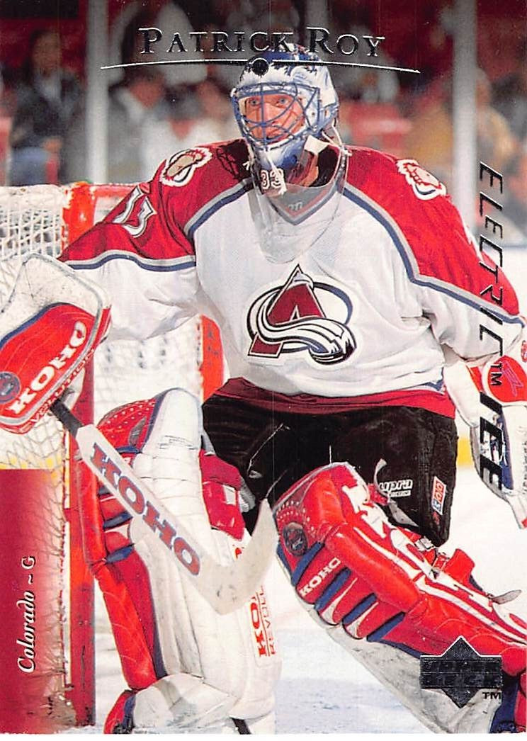 1995-96 Upper Deck Patrick Roy Electric Ice #297 NM/MT COLORADO AVALANCHE