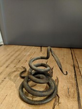 Wrought iron candle holder porta candela in ferro battuto