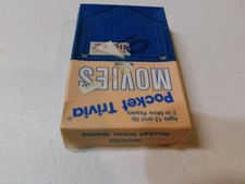 Rare Case Vintage Hoyle Pocket Trivia Movies Card Game No. 7050 1989 USA