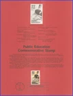 USA5 #2159 U/A SOUVENIR PAGE FDC   Public Education in America