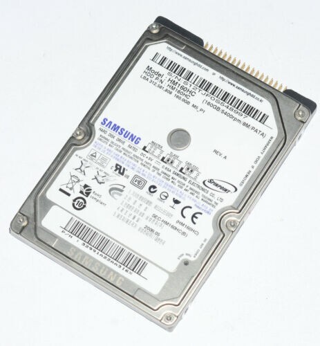Samsung Spinpoint M5 IDE PATA 160GB 5400 RPM 8MB 2.5" HM160HC Laptop Hard Drive - Picture 5 of 7