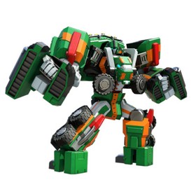 TOBOT V Galaxy Detectives Mini Transform Figure Commander Tank Beast Trail Robot