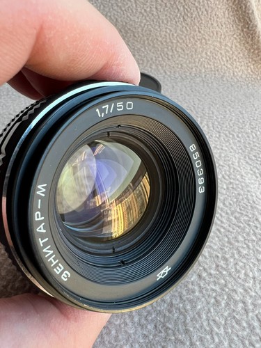 ZENITAR-M 50mm f/1.7 KMZ Soviet Monster Bokeh portrait Lens DSLR M42 Mount USSR - Picture 16 of 20