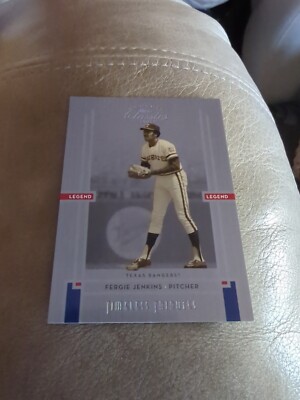 2005 (RANGERS) Donruss Classics Timeless Tributes Silver #231 Fergie Jenkins LGD