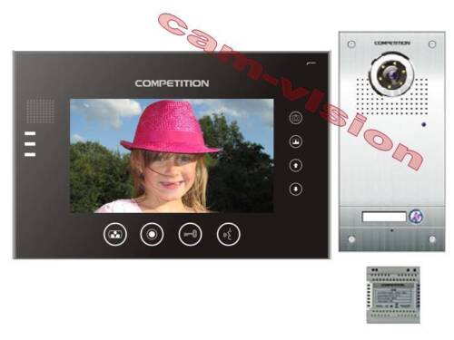 MONITEUR 1 famille 7 pouces-16 mélodies interphone vidéo mémoire, appareil photo Sony 110° - Photo 1/8
