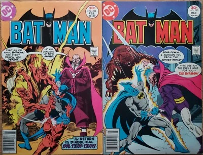 Bat Man Set of Two #284 and #285 VF - FN published in 1977 - Image 1 of 4